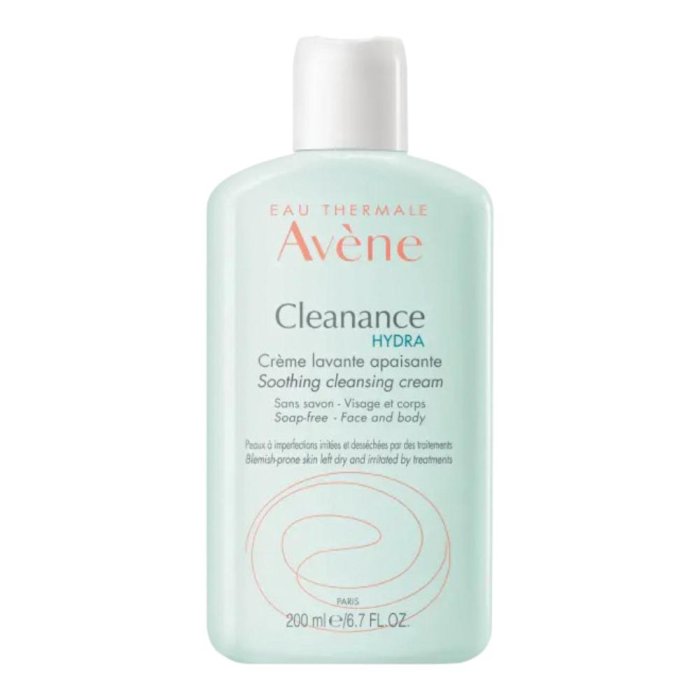 Avène Cleanance Hydra crema lavante lenitiva viso corpo 200ml