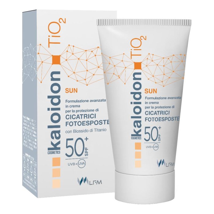 Kaloidon Crema Tio 50 ml Dispositivo Medico Lenitivo Protettivo con Biossido di Titanio per Pelle Irritata e Arrossata
