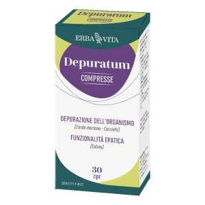 Depuratum 30 Compresse Integratore Depurativo Naturale per Fegato e Sistema Immunitario