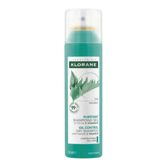 Klorane Shampoo Secco Ortica Purificante Capelli Grassi 150ml