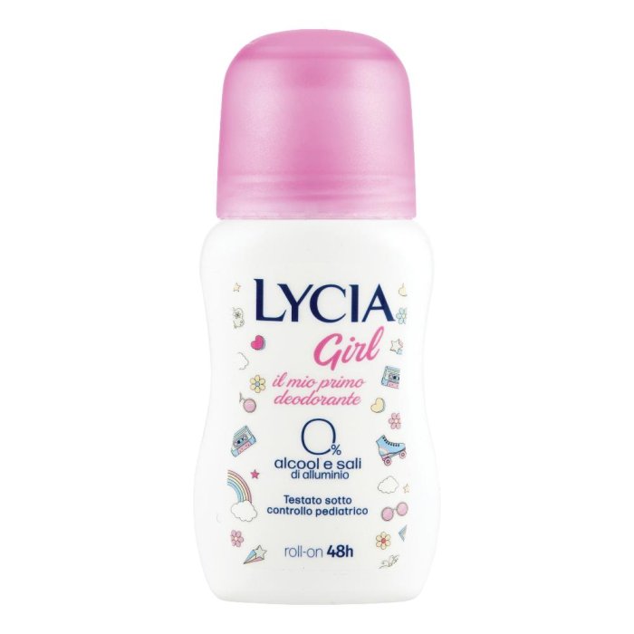 Lycia Deodorante Roll On Girl Delicato Per Pelli Sensibili 50 Millilitri