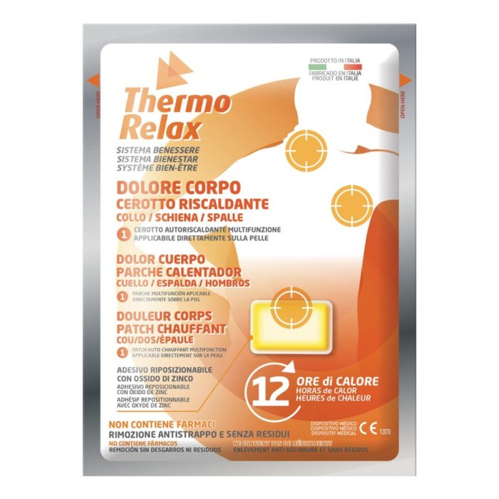 Thermorelax Cereali corpo riscaldabile - cuscino termico con cereali per terapia caldo
