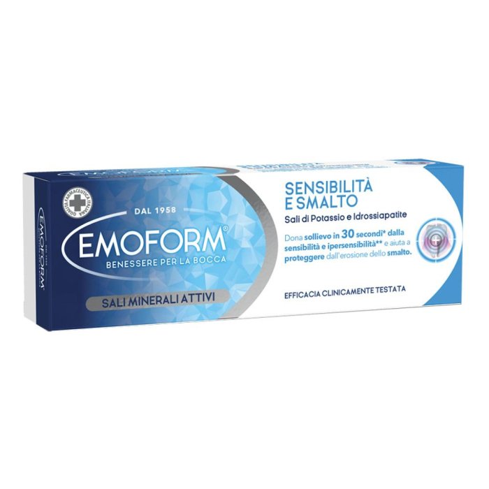 Emoform - Dentifricio Sensibilità e Smalto Tubetto 75 Ml