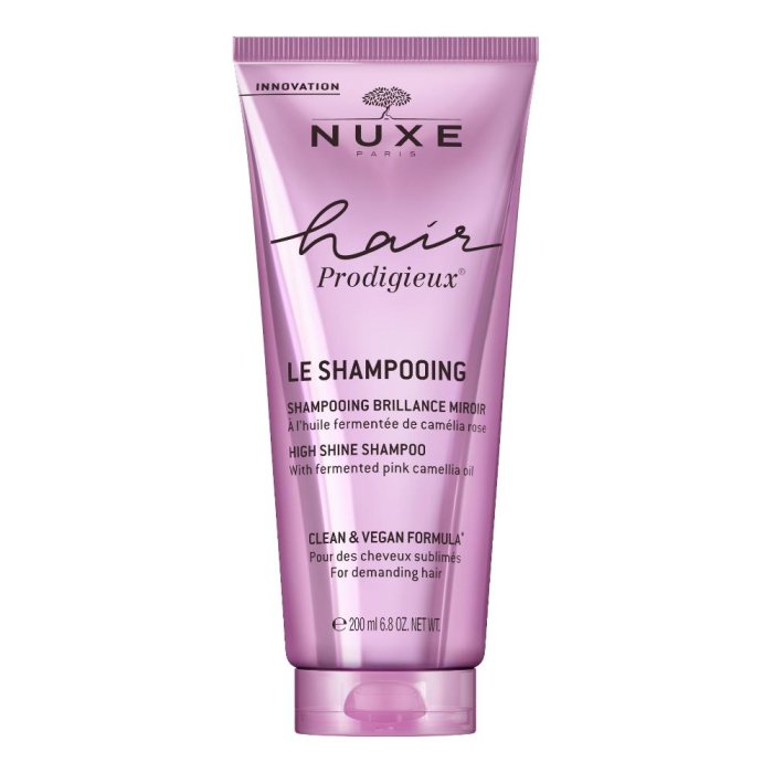 Nuxe Hair Prodigieux Shampoo 200 ml – shampoo effetto lucentezza all’olio di camelia rosa
