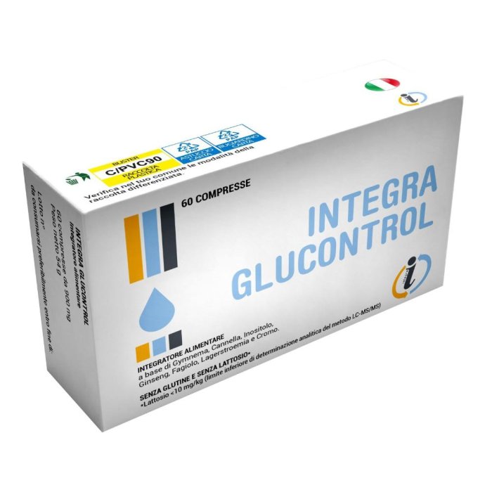 Integra Glucontrol 60 compresse - integratore per controllo fisiologico della glicemia