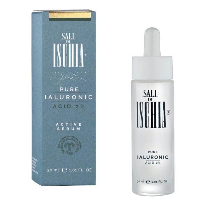 Ischia Pure Ialuronic 2% 30 ml - siero viso allâ€™acido ialuronico concentrato