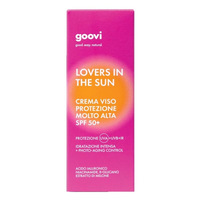Goovi Lovers in the Sun Crema Solare Viso con SPF 50 da 50 ml