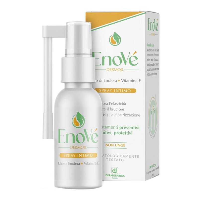 Enové Dermoil Spray Intimo Lenitivo e Protettivo per Igiene Quotidiana della Zona Intima Sensibile