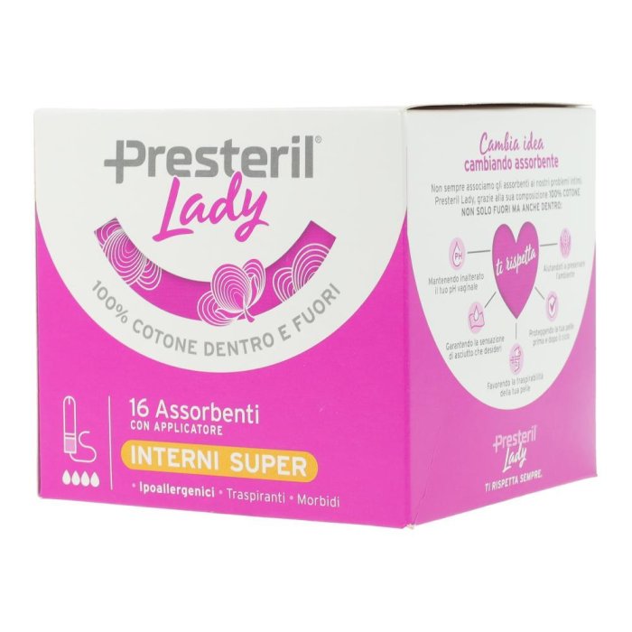 Lady Presteril Assorbenti Interni Super 16 assorbenti