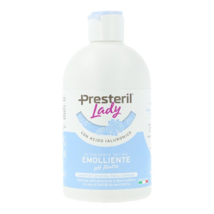Lady Presteril Detergente Intimo Emolliente 250mL
