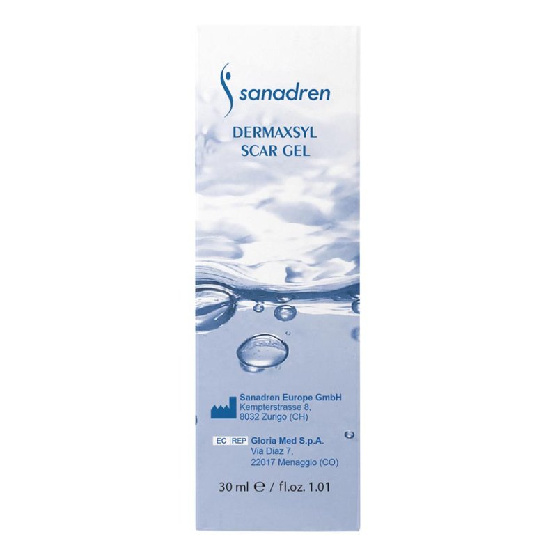 Dermaxsyl Scar Gel 30 ml  Gel di silicone puro per cicatrici