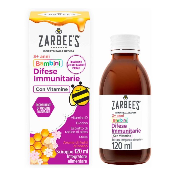 Zarbee's Bambini Difese Immunitarie Integratore Alimentare 120 ml