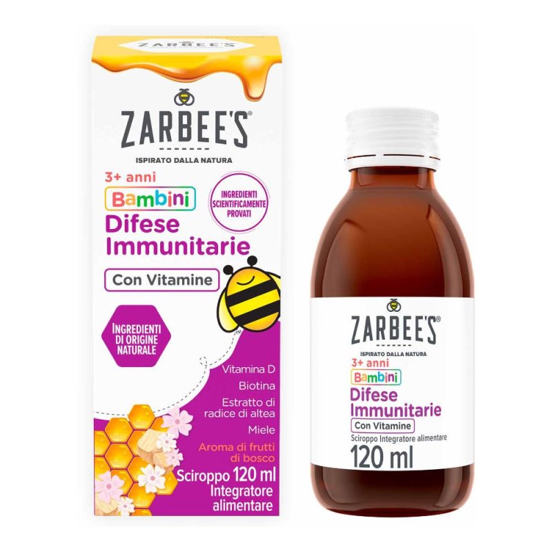 Zarbee's Bambini Difese Immunitarie Integratore Alimentare 120 ml