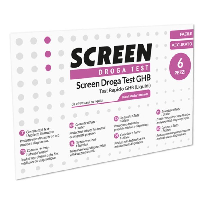 SCREEN TEST GHB 6pz