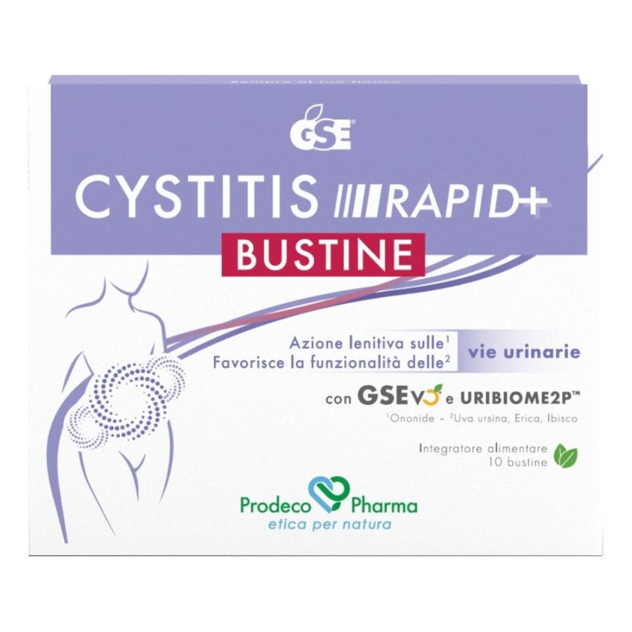 Prodeco Pharma Gse Cystitis Rapid+ 10 Bustine