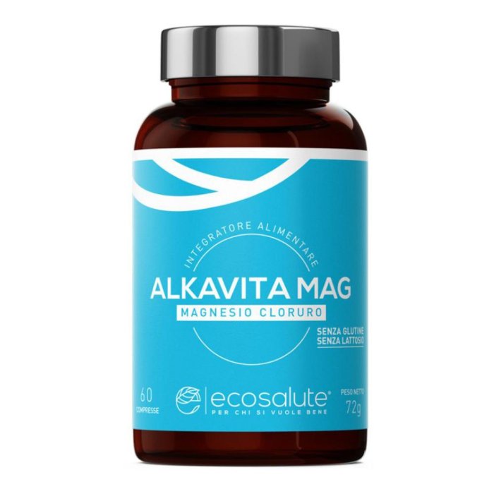 Ecosalute Alkavita Mag Magnesio Cloruro Integratore 60 Compresse