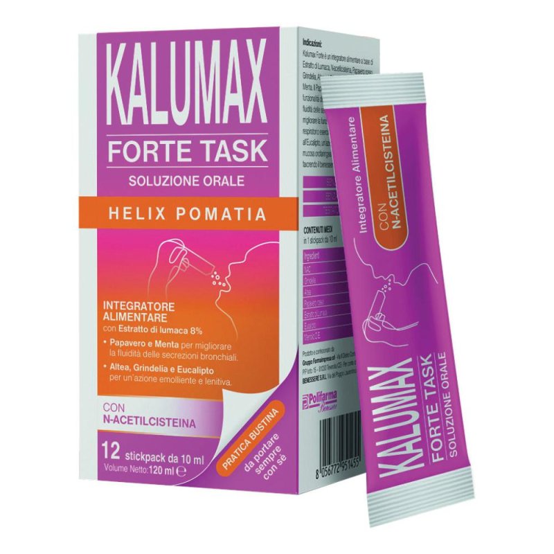  Kalumax Forte Task 12 Stickpack - Integratore Alimentare