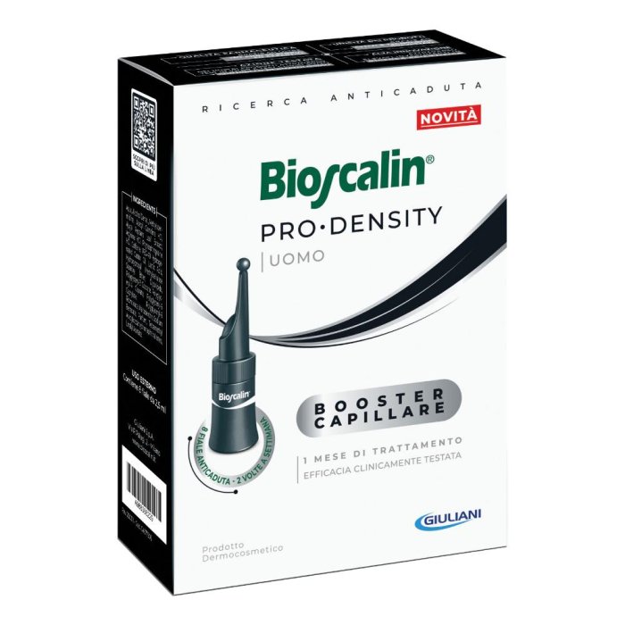 Bioscalin Density Booster capillare uomo 20 ml (8 fiale)