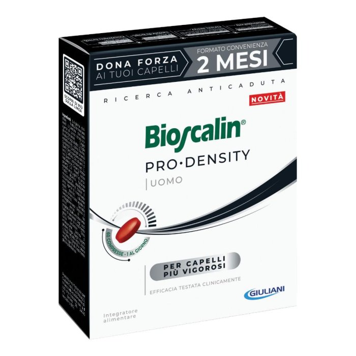 Bioscalin Pro-Density Uomo - Integratore Alimentare Capelli Vigorosi 60 compresse