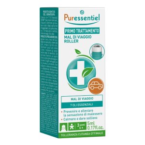 Puressentiel Roller Mal di Viaggio ai 7 Oli Essenziale 5ml