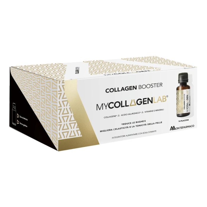 MyCollagenLab Collagen Integratore di Collagene Liquido per Pelle, Capelli e Unghie – Confezione da 14 Flaconi Orali