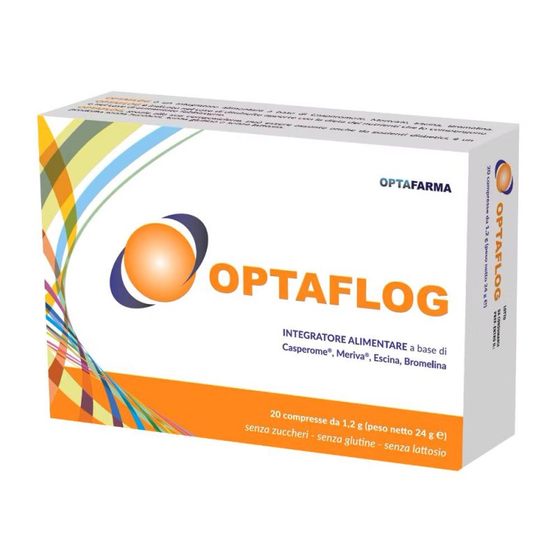 Optaflog 20 Compresse Integratore per il Benessere degli Occhi e la Riduzione dell’Infiammazione Oculare
