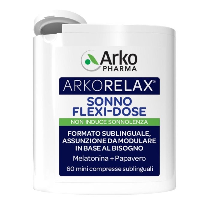 ArkoPharma ArkoRelax - Sonno Flexi Dose Integratore 60 Mini Compresse