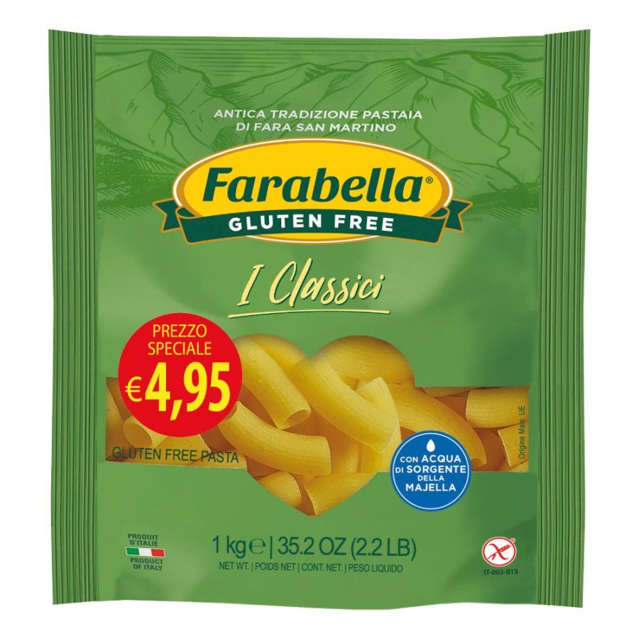 Farabella Pasta Rigatoni Senza Glutine 1000 Grammi Bluewin Farabella Pasta Rigatoni Senza Glutine 1000 Grammi Bluewin