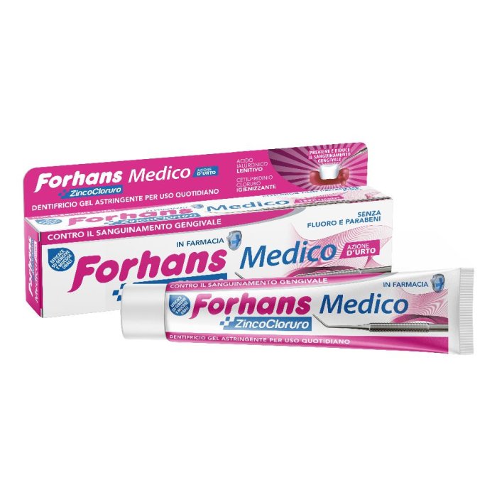 Forhans Zinco Cloruro - Medico Dentifricio Sanguinamento Gengivale 75ml
