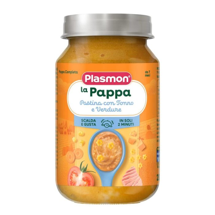 Plasmon La Pappa pastina tonno e verdure - pappa pronta con pastina tonno e verdure