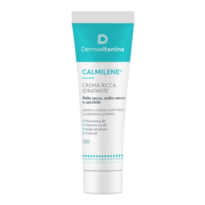 Dermovitamina Calmilene - Crema Ricca Idratante Viso 40 ml