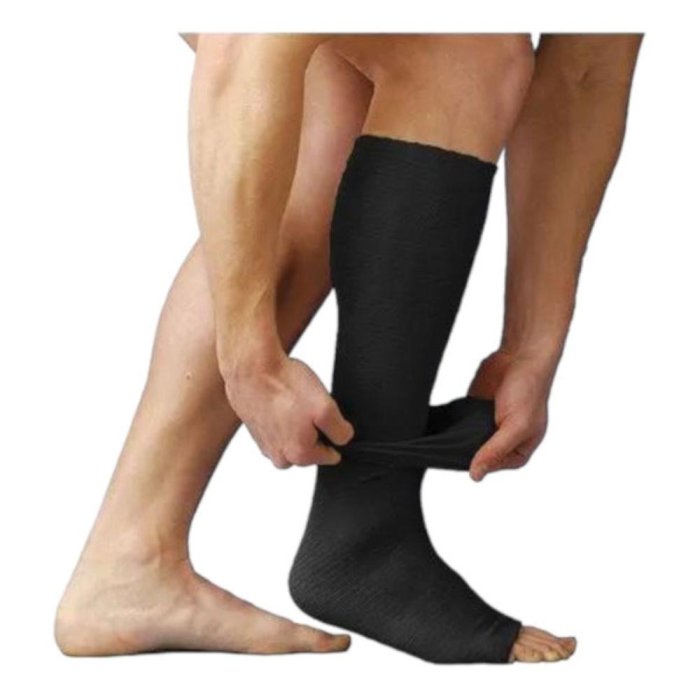 Thermoskin Bendaggio Tubolare Nero Taglia S – Supporto Elastico Compressivo per Articolazioni e Muscoli