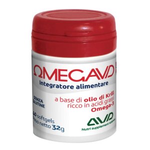 Omegavd Integratore Alimentare con Omega-3 40 Capsule Molli