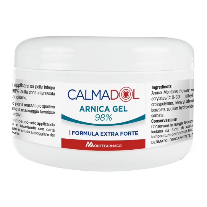 Montefarmaco Calmadol Arnica Gel 98% Sollievo dal Dolore Formula Extra Forte 250 ml