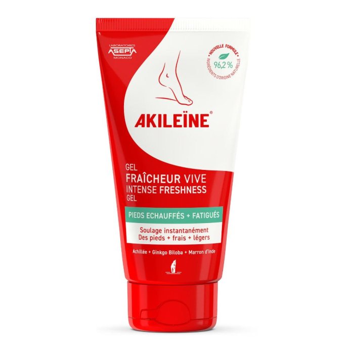 Akileine Gel Viva Freschezza Piedi e Gambe Stanche Defaticante e Rinfrescante