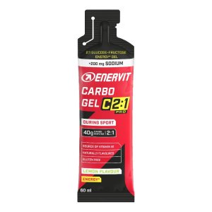 Enervit Carbo Gel C2:1 integratore energetico gusto limone 60 ml