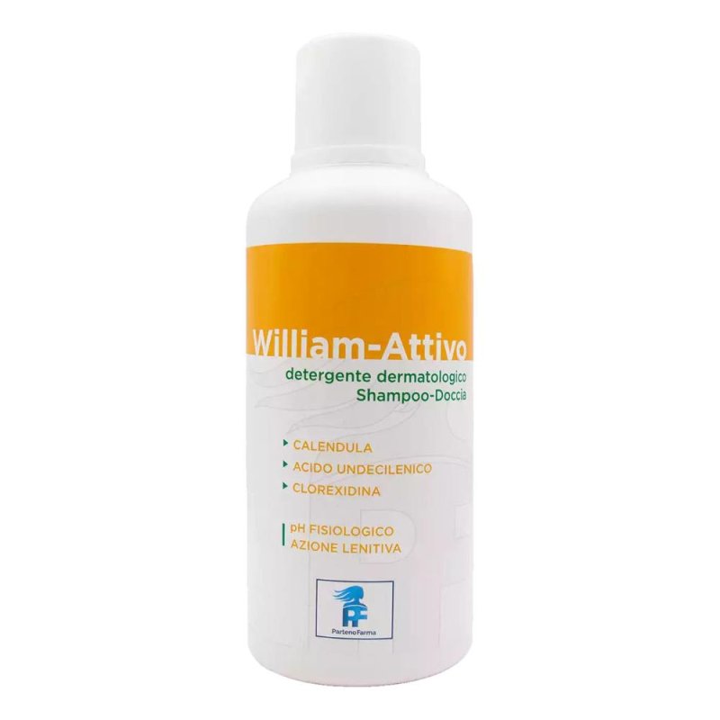 William Attivo 1000 ml - detergente corpo energizzante