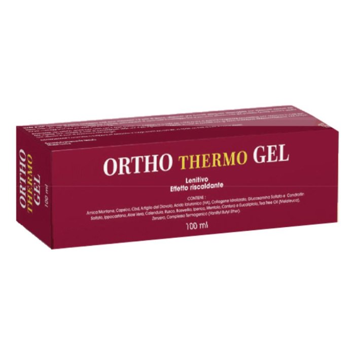 Ortho Thermo Gel Riscaldante 100 ml – Gel Ortho per Dolori Muscolari e Articolari