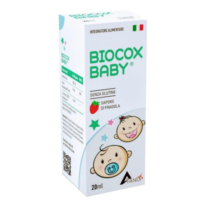 Biocox Baby Integratore Alimentare in Gocce 20 Millilitri per il Benessere Intestinale di Neonati e Bambini