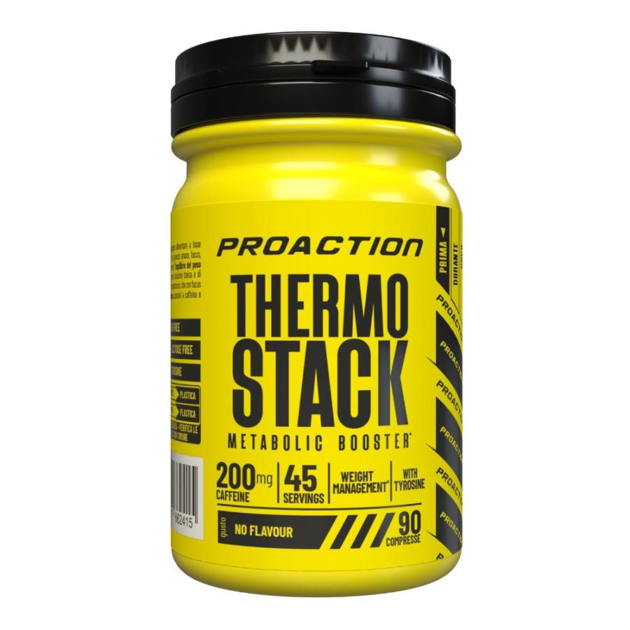 Thermo Stack Integratore Termogenico 90 Compresse Brucia Grassi per Metabolismo ed Energia Thermo Stack Integratore Termogenico 90 Compresse Brucia Grassi per Metabolismo ed Energia