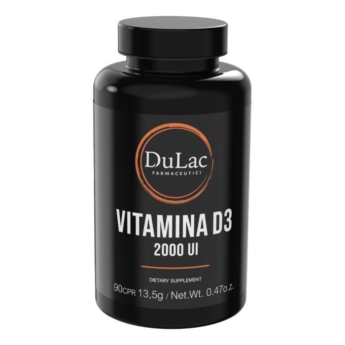 Nutrition Vitamina D3 90 capsule - integratore di vitamina D3