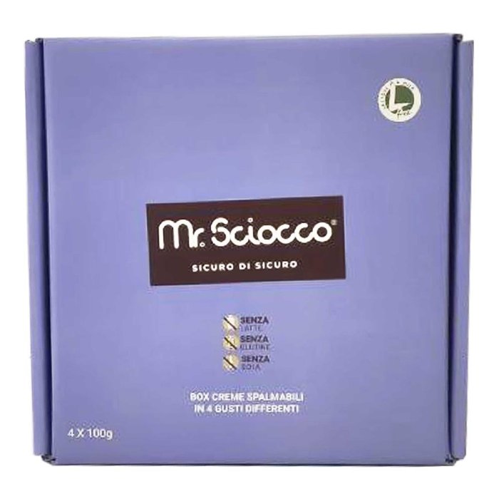 Mr Sciocco box creme spalmabili 4 pezzi - assortimento creme spalmabili