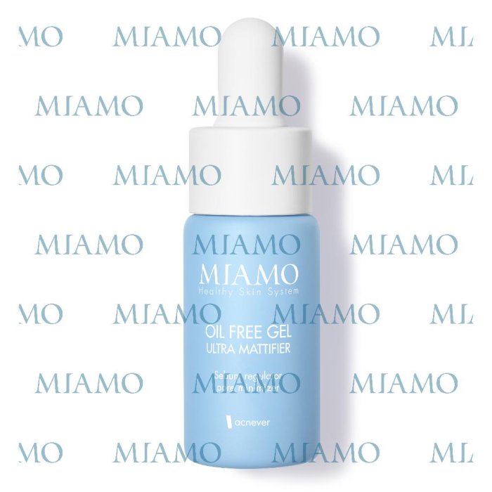 Miamo Mini Icons -  Acnever Oil Free Gel Ultra Mattifier SeboNormalizzante Astringente 10 ml