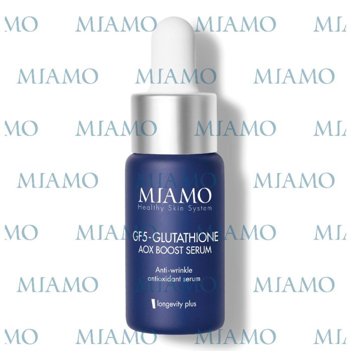 Miamo Mini Icons - Longevity Plus GF5 Glutathione AOX Boost Serum Siero Anti-rughe 10 ml