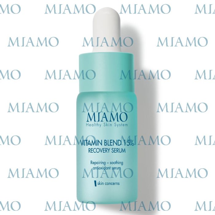 Miamo Mini Icons - Vitamin Blend 15% Recovery Serum Siero Riparatore Lenitivo Antiox 10 ml