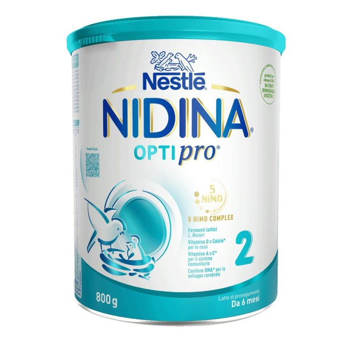 Nidina 2 Optipro latte in polvere 800 g - latte di proseguimento dai 6 mesi