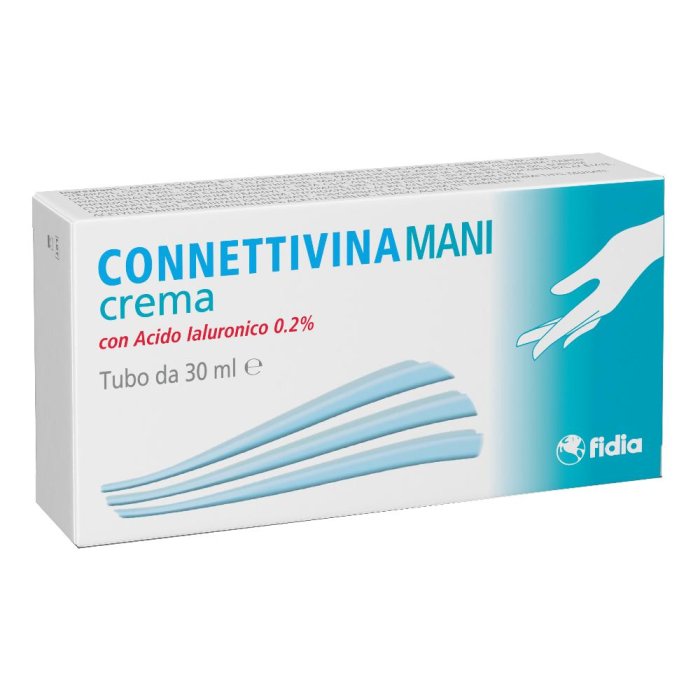 Connettivinamani Crema Mani 30 g Idratante e Protettiva per Pelle Secca e Screpolata