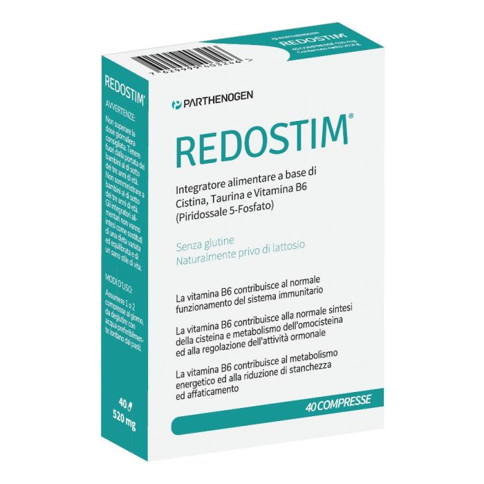 Redostim Integratore Alimentare 40 Compresse Tablet Formato Convenienza