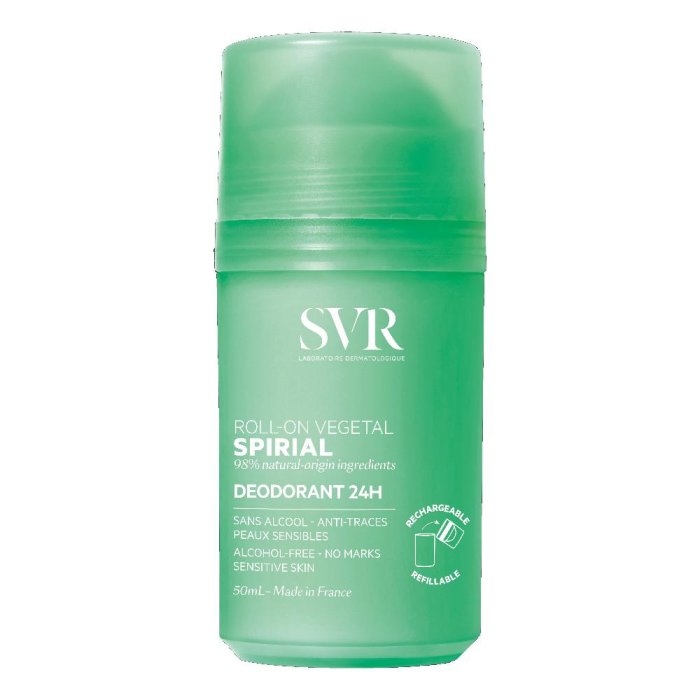 SVR Spirial - Roll-On Vegetal Deodorante per Sudorazione Normale o Eccessiva 50 ml