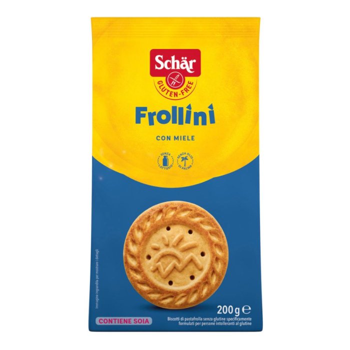 Schar - Frollini Biscotti senza glutine Confezione 200 Gr